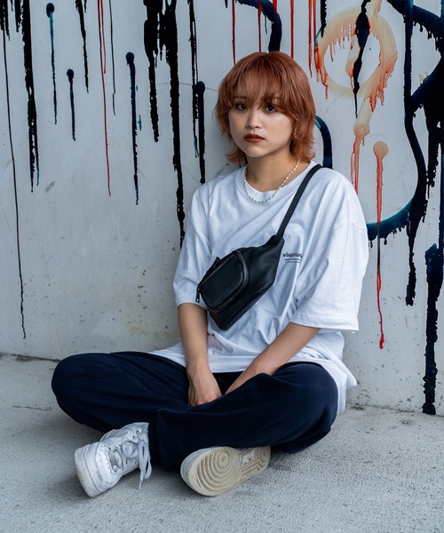 DEVICE（デバイス）の「Rename 本革 ミニ ウエストバッグ（ボディバッグ/ウエストポーチ・メンズ・ブラック・FREE）」の11枚目の写真