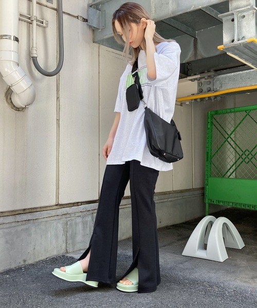 Figments（フィグメンツ）の「ナイロンショルダーバッグ（ショルダーバッグ・レディース・ブラック・FREE）」の2枚目の写真