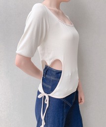 lilLilly | サイドハートトップス(Tシャツ/カットソー)