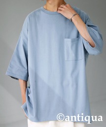 antiqua | ポケットバスクTシャツ(Tシャツ/カットソー)