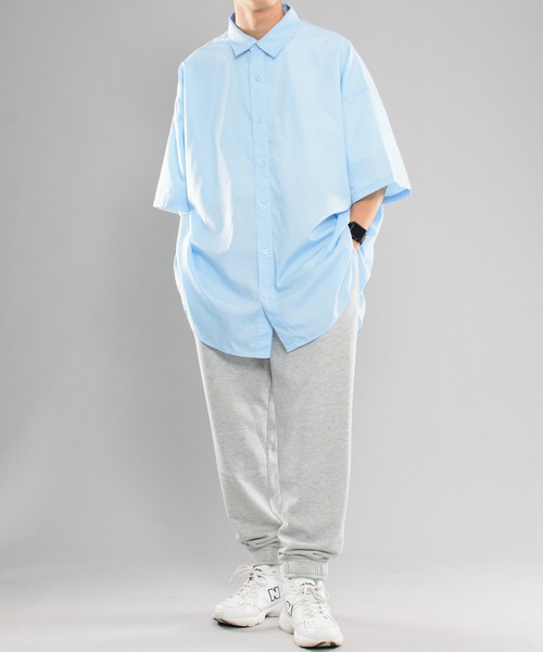 kutir（クティール）の「ベーシックオーバーシャツ（シャツ/ブラウス・メンズ・ホワイト/ライトブルー/ライトグリーン・MEDIUM/LARGE）」の22枚目の写真