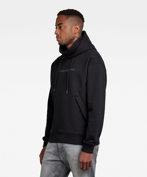 G-STAR（ジースター）の「MASK HOODIE/ロゴパーカー（パーカー・メンズ・ダークブラック/ブルー・SMALL/MEDIUM/LARGE/X-LARGE/X-SMALL）」の13枚目の写真