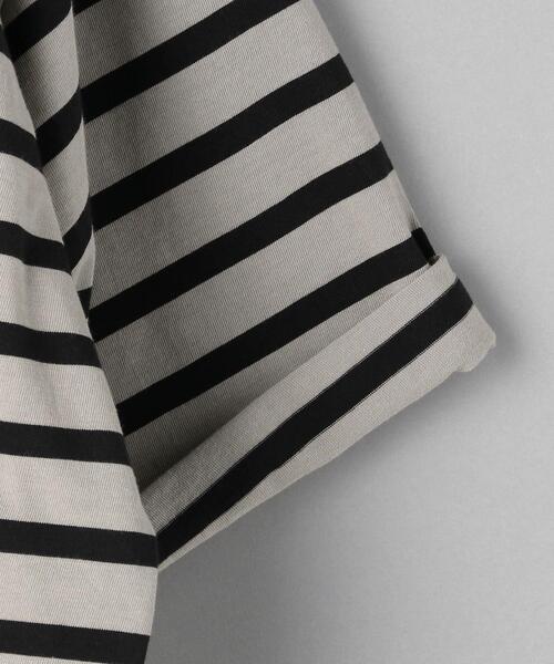 BEAUTY&YOUTH UNITED ARROWS（ビューティーアンドユースユナイテッドアローズ）の「BY ライト クリスピー ワイド バスクシャツ（Tシャツ/カットソー・メンズ・ベージュ/ダークグリーン/ネイビー・LARGE/X-LARGE/MEDIUM/SMALL）」の20枚目の写真