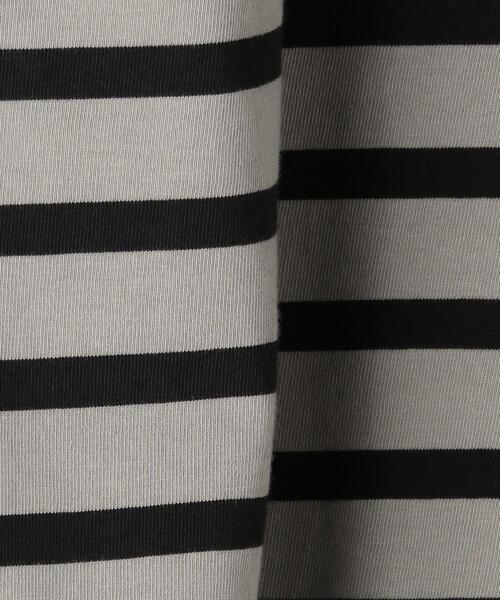 BEAUTY&YOUTH UNITED ARROWS（ビューティーアンドユースユナイテッドアローズ）の「BY ライト クリスピー ワイド バスクシャツ（Tシャツ/カットソー・メンズ・ベージュ/ダークグリーン/ネイビー・LARGE/X-LARGE/MEDIUM/SMALL）」の22枚目の写真