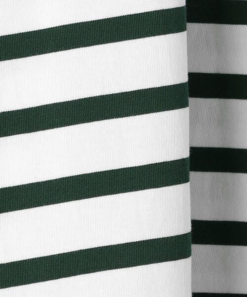 BEAUTY&YOUTH UNITED ARROWS（ビューティーアンドユースユナイテッドアローズ）の「BY ライト クリスピー ワイド バスクシャツ（Tシャツ/カットソー・メンズ・ベージュ/ダークグリーン/ネイビー・LARGE/X-LARGE/MEDIUM/SMALL）」の13枚目の写真