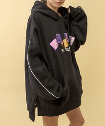 RASVOA | パイピングBIGパーカーワンピース(ワンピース)