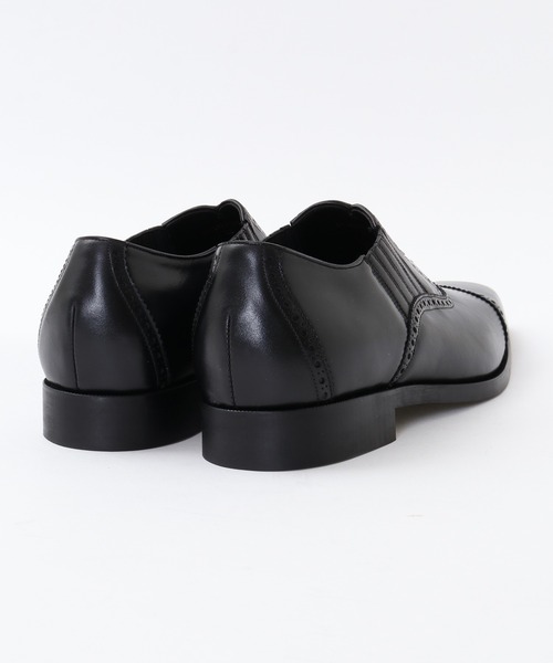 CROWDED CLOSET（クラウデッドクローゼット）の「＜42nd ROYAL HIGHLAND＞別注クロームタンニングレイジーマンシューズ／ビジカジ／ON・OFF兼用（ドレスシューズ・メンズ・ブラック・01/02/03）」の6枚目の写真