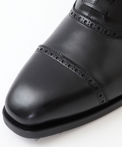 CROWDED CLOSET（クラウデッドクローゼット）の「＜42nd ROYAL HIGHLAND＞別注クロームタンニングレイジーマンシューズ／ビジカジ／ON・OFF兼用（ドレスシューズ・メンズ・ブラック・01/02/03）」の10枚目の写真