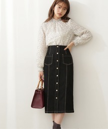 PROPORTION BODY DRESSING | フロント釦デニムタイトスカート / 1211220910(スカート)