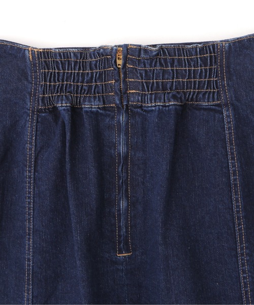 PROPORTION BODY DRESSING（プロポーションボディドレッシング）の「フロント釦デニムタイトスカート / 1211220910（スカート・レディース・ダークネイビー/ブラック・MEDIUM/SMALL）」の15枚目の写真
