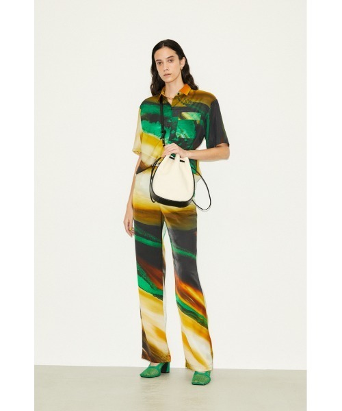 THROW by SLY(スローバイスライ)の「THROW UMIMAE X THROW TROUSER パンツ(スラックス・レディース・マルチ・1/0)」の10枚目の写真