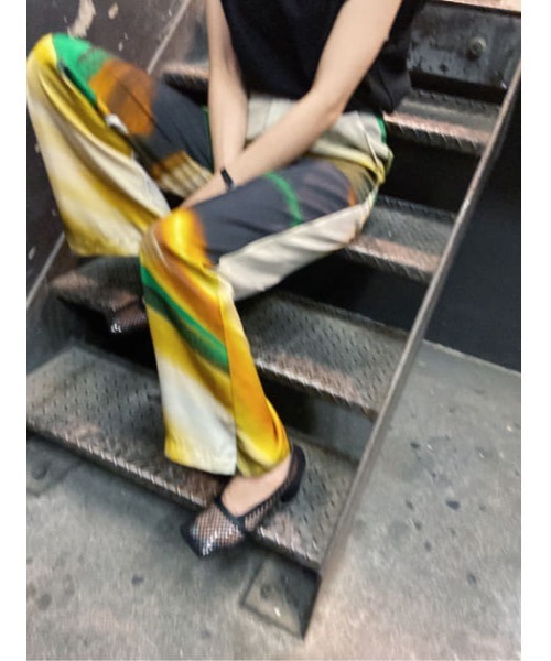 THROW by SLY(スローバイスライ)の「THROW UMIMAE X THROW TROUSER パンツ(スラックス・レディース・マルチ・1/0)」の15枚目の写真