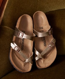 BIRKENSTOCK｜ビルケンシュトックのサンダル（ベージュ系・無地）通販