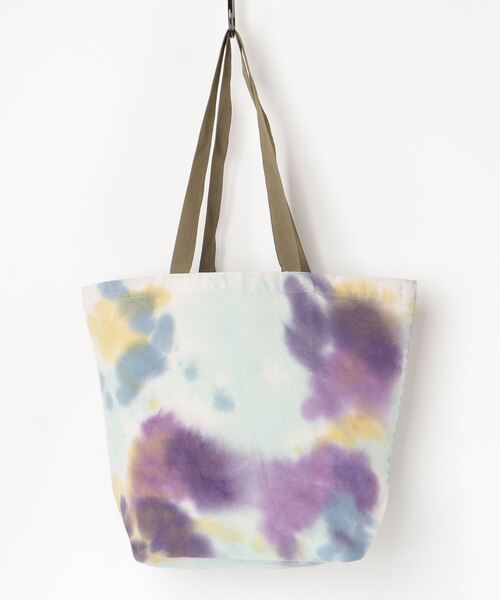 Battenwear(バテンウエア)の「BATTENWEAR Tie Dye Canvas Tote (バテンウェア タイダイキャンバストート)(マルチ)(Men's)(86081)(トートバッグ・メンズ・マルチ・FREE)」の2枚目の写真