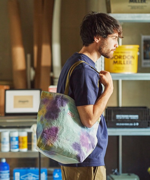Battenwear(バテンウエア)の「BATTENWEAR Tie Dye Canvas Tote (バテンウェア タイダイキャンバストート)(マルチ)(Men's)(86081)(トートバッグ・メンズ・マルチ・FREE)」の6枚目の写真