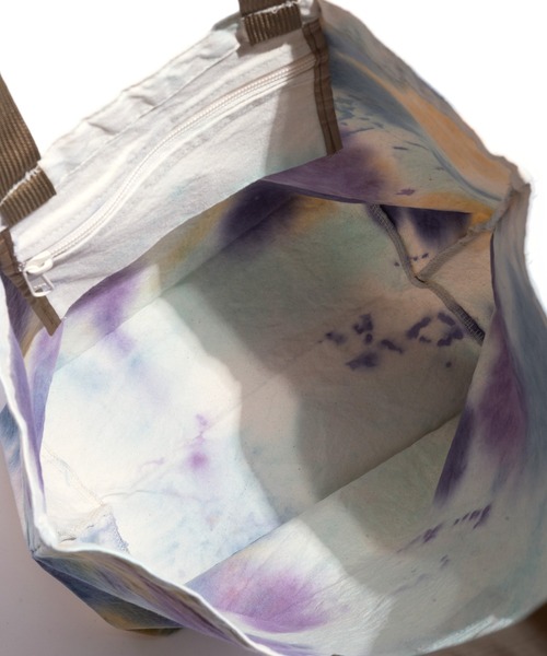 Battenwear(バテンウエア)の「BATTENWEAR Tie Dye Canvas Tote (バテンウェア タイダイキャンバストート)(マルチ)(Men's)(86081)(トートバッグ・メンズ・マルチ・FREE)」の9枚目の写真