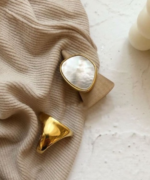 SETUP7（セットアップセブン）の「【SETUP7】ボリュームアクセントリング KNF（リング・レディース・シルバー・13）」の4枚目の写真