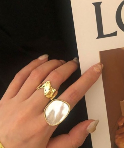 SETUP7（セットアップセブン）の「【SETUP7】ボリュームアクセントリング KNF（リング・レディース・シルバー・13）」の3枚目の写真