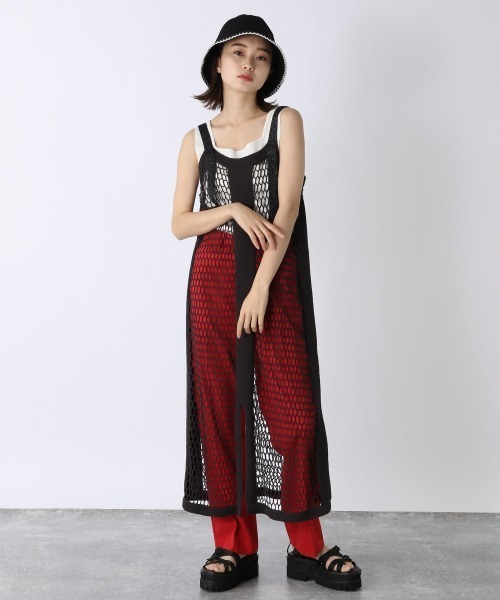 JEANASIS（ジーナシス）の「サイドステッチバケハ/954850（ハット・レディース・ホワイト/ブラック・FREE）」の13枚目の写真