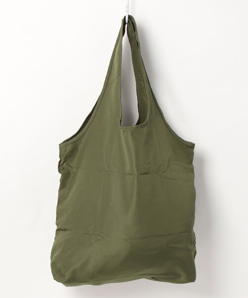 NEW ERA（ニューエラ）の「【NEW ERA】エコトートバッグ 22L パッカブル（エコバッグ/サブバッグ・メンズ・ブラック/アイボリー/オリーブ・ONESIZE）」の4枚目の写真