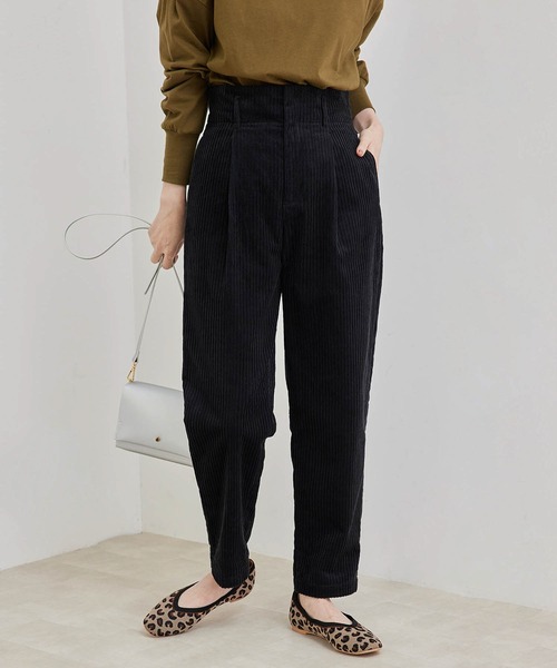 ROPE' PICNIC（ロペピクニック）の「【ORGABITS】【セットアップ対応】コーデュロイパンツ（その他パンツ・レディース・オフホワイト/グレー系その他/カーキ・36/38）」の3枚目の写真