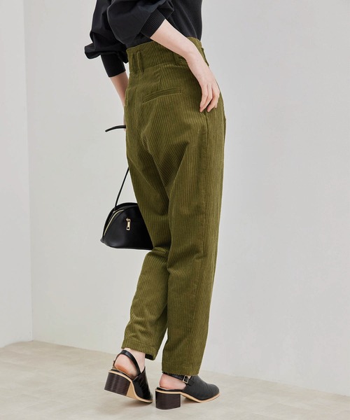 ROPE' PICNIC（ロペピクニック）の「【ORGABITS】【セットアップ対応】コーデュロイパンツ（その他パンツ・レディース・オフホワイト/グレー系その他/カーキ・36/38）」の16枚目の写真