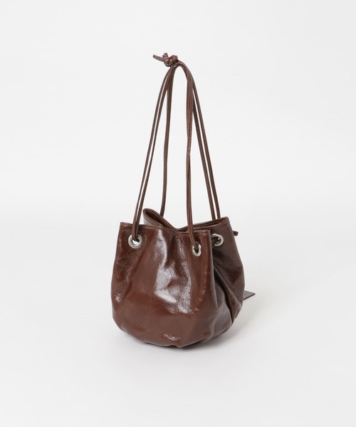 marco masi（マルコマージ）の「MARCO MASI　MONTONE PETITBAG（ハンドバッグ・レディース・ブラウン・-）」の5枚目の写真