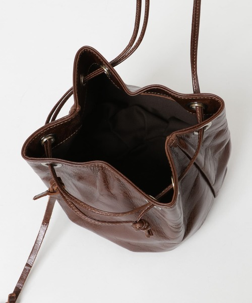 marco masi（マルコマージ）の「MARCO MASI　MONTONE PETITBAG（ハンドバッグ・レディース・ブラウン・-）」の8枚目の写真