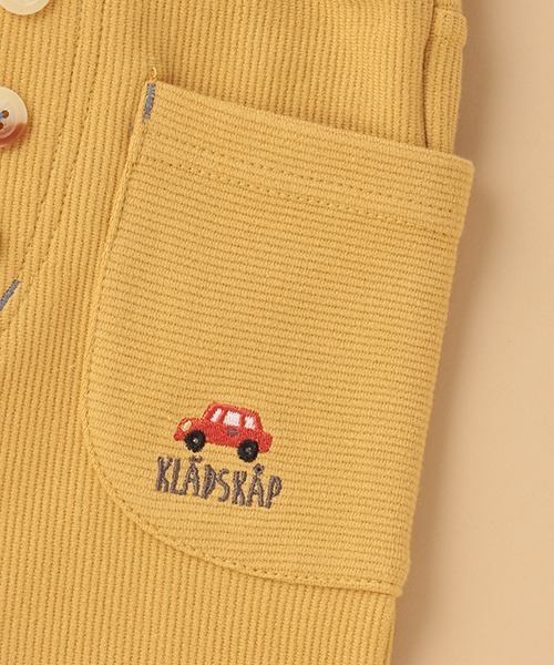 kladskap（クレードスコープ）の「車刺しゅうロング丈テーパードパンツ（その他パンツ・キッズ・マスタード/ブラック・130cm/110cm/80ｃｍ/90cm/100cm/120cm）」の9枚目の写真