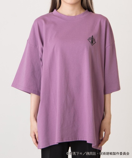 呪術廻戦(ジュジュツカイセン)の「∴WEGO/呪術廻戦コラボ宿儺TEE(Tシャツ/カットソー・メンズ・ダークグレー/パープル系その他・MEDIUM/LARGE)」の19枚目の写真