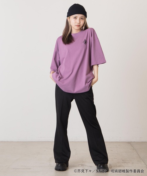 呪術廻戦(ジュジュツカイセン)の「∴WEGO/呪術廻戦コラボ宿儺TEE(Tシャツ/カットソー・メンズ・ダークグレー/パープル系その他・MEDIUM/LARGE)」の15枚目の写真