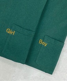 PairPair | boy&girl刺繍ロンT2枚セット(ユニセックス)(Tシャツ/カットソー)
