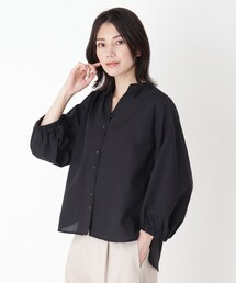 SHOO・LA・RUE | 袖ゴム前あきブラウス(シャツ/ブラウス)