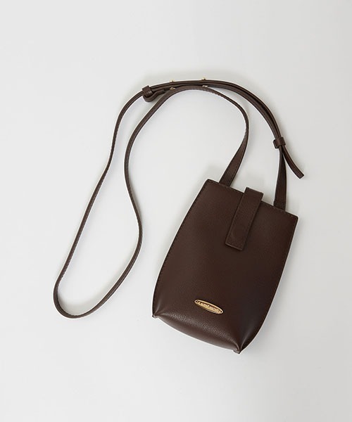 LAUTREAMONT（ロートレアモン）の「本革スマホショルダー 