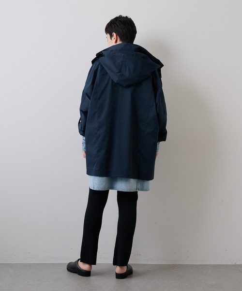 Whim Gazette（ウィムガゼット）の「【THE PAUSE】ポンチョコート（ポンチョ・レディース・カーキ/ネイビー/ベージュ・FREE）」の15枚目の写真
