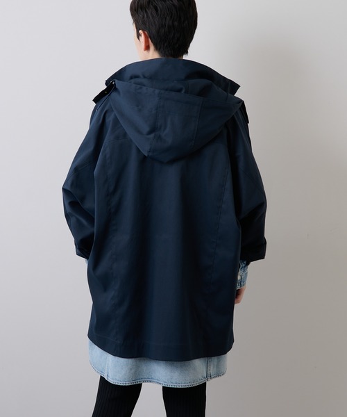 Whim Gazette（ウィムガゼット）の「【THE PAUSE】ポンチョコート（ポンチョ・レディース・カーキ/ネイビー/ベージュ・FREE）」の16枚目の写真