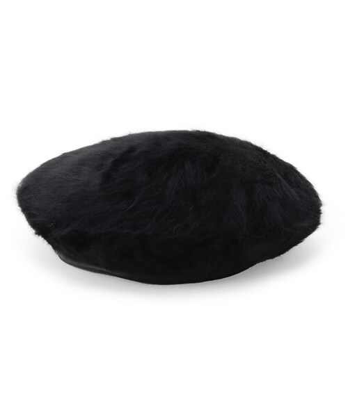 THE SHOP TK （ザ ショップ ティーケー ）の「◆パイピングシャギーベレー（ハンチング/ベレー帽・レディース・ブラック/ベージュ/グレー・99）」の2枚目の写真