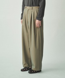 juha | IRIDESCENT WIDE EASY PANTS(スラックス)