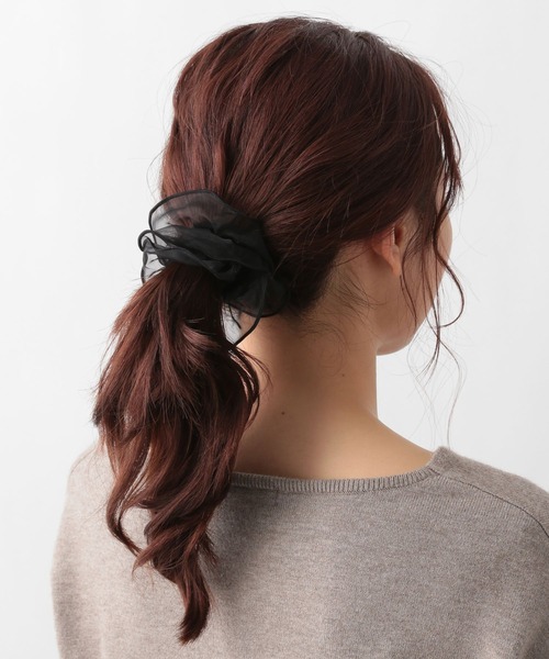 GLOBAL WORK（グローバルワーク）の「フリルグルグルワイヤー/237196（その他ヘアアクセサリー・レディース・ベージュ/ブラック/ブラウン・FREE）」の2枚目の写真