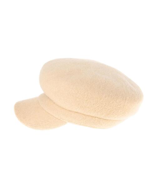 INGNI（イング）の「ウールキャスケット（ハット・レディース・ブラック/モカ/ベージュ・ONE SIZE）」の5枚目の写真