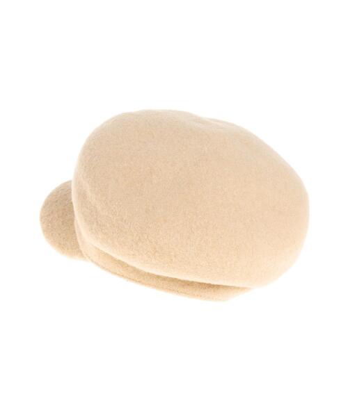 INGNI（イング）の「ウールキャスケット（ハット・レディース・ブラック/モカ/ベージュ・ONE SIZE）」の6枚目の写真