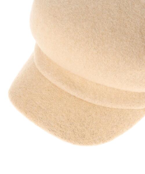 INGNI（イング）の「ウールキャスケット（ハット・レディース・ブラック/モカ/ベージュ・ONE SIZE）」の7枚目の写真