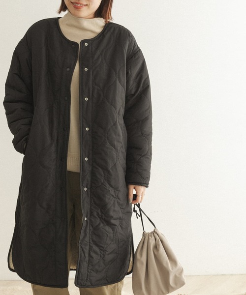 FORK&SPOON（フォークアンドスプーン）の「FORK&SPOON　リバーシブルボアロングコート（ノーカラージャケット・レディース・ホワイト系その他/ブルー系その他・ONE）」の19枚目の写真