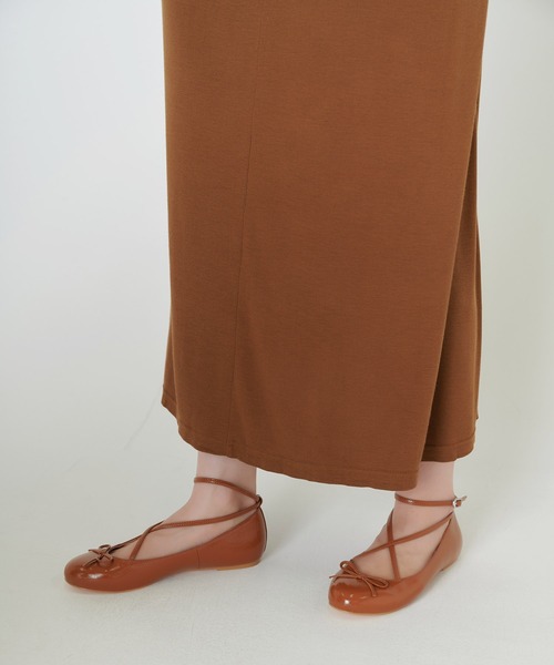 TINA：JOJUN（ティーナジョジュン）の「バレエ シューズ TINA：JOJUN（バレエシューズ・レディース・ブラック/アイボリー/キャメル/ピンクベージュ・S/M/L）」の10枚目の写真