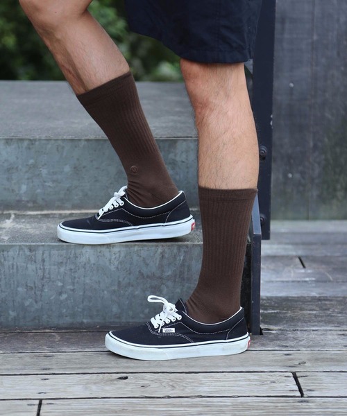 STANCE(スタンス)の「【STANCE / スタンス】ICON / ワンポイントソックス(ソックス/靴下・メンズ・ブラック×ホワイト/ホワイト/ダークネイビー/グリーン/レッド/スモークピンク/ピンク/グレー/ブラウン/ライトグレー/ローズ/ヘザーグレー/オレンジ・SMALL/LARGE)」の6枚目の写真