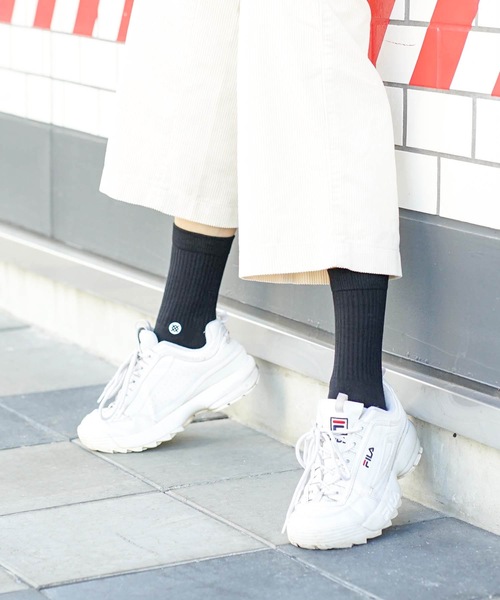 STANCE(スタンス)の「【STANCE / スタンス】ICON / ワンポイントソックス(ソックス/靴下・メンズ・ブラック×ホワイト/ホワイト/ダークネイビー/グリーン/レッド/スモークピンク/ピンク/グレー/ブラウン/ライトグレー/ローズ/ヘザーグレー/オレンジ・SMALL/LARGE)」の22枚目の写真