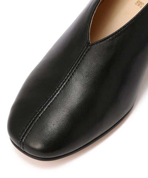 REMME(レメ)の「REMME(レメ) チャンキーヒールパンプス /MA-6433-SO(パンプス・レディース・ブラック/オフホワイト・38/36/37)」の7枚目の写真