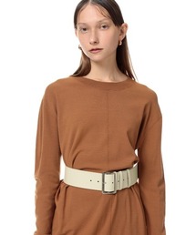 LEATHER WIDE BELT レザー ワイド ベルト