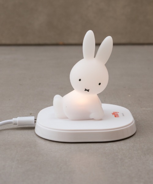Miffy( ミッフィー)の「チャージ アンド ミッフィー ライト&充電(スマホグッズ・レディース・ホワイト・フリー)」の11枚目の写真