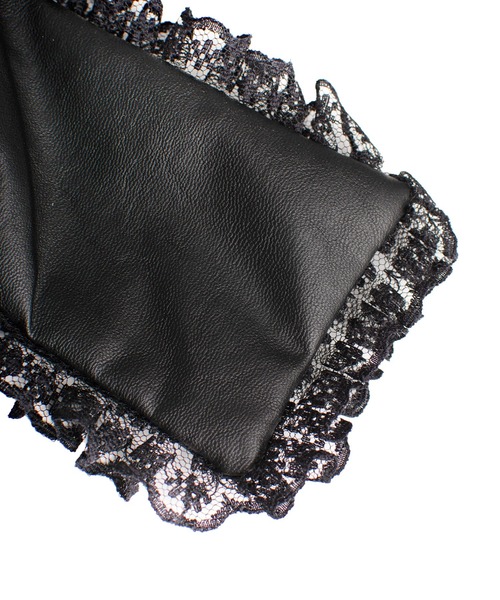 ROJITA（ロジータ）の「フェイクレザーBIGリボンバレッタ（バレッタ/ヘアクリップ・レディース・ブラック系その他・FREE）」の11枚目の写真